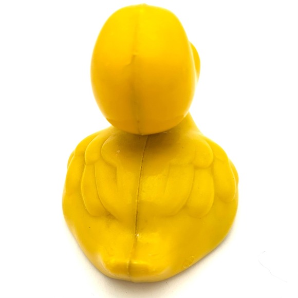Irwin 1950's Vintage Hard Yellow Plastic Duck Rattle Noisemaker - Picture 6 of 7